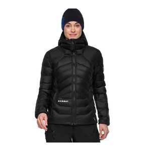 Mammut Eiger Nordwand Light Down IN Hooded Coat Womens Small Black Eiger Extreme